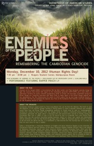 Enemies of the People: Remembering the Cambodian Genocide