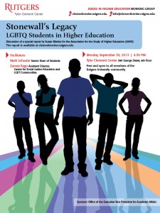 Stonewall's Legacy: LGBTQ Students in Higher Education