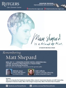 Remembering Matt Shepard