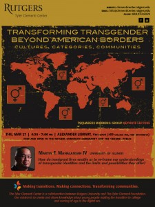 Transforming Transgender Beyond American Borders: Cultures, Categories, Communities