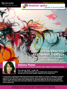IRW Distinguished Lecture Series: Tatiana Flores